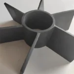Reaction Sintered Silicon Carbide Part Black SiC Ceramic Irregular Part