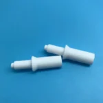 White High Voltage Resistant Alumina Insulator Wear-Resistant Spindle High Frequency Ceramic Part