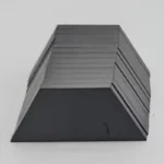 Half Hexagonal B4C ceramic plate  Boron Carbide Ballistic Ceramic Protective Tiles