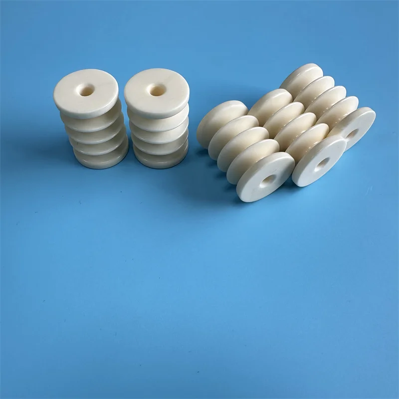 H970785c20cf84df1b050042182078e70j.webp High Wear Resistance Al2O3 Alumina Yarn Guide Textile Ceramic Roller - Image 1