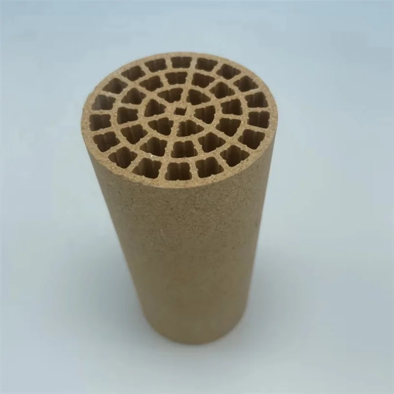 H976314add915461a8d8343371120a316a.webp High Working Temperature Refractory Cordierite Ceramic Bobbin Tube for Hot air Gun - Image 1