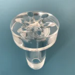 Further processing clear quartz glass tube screw thread transparent quartz tubing with  hole