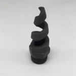 Insulator Silicon Carbide Desulfurization Nozzle Black SiC Ceramic Irregular Part