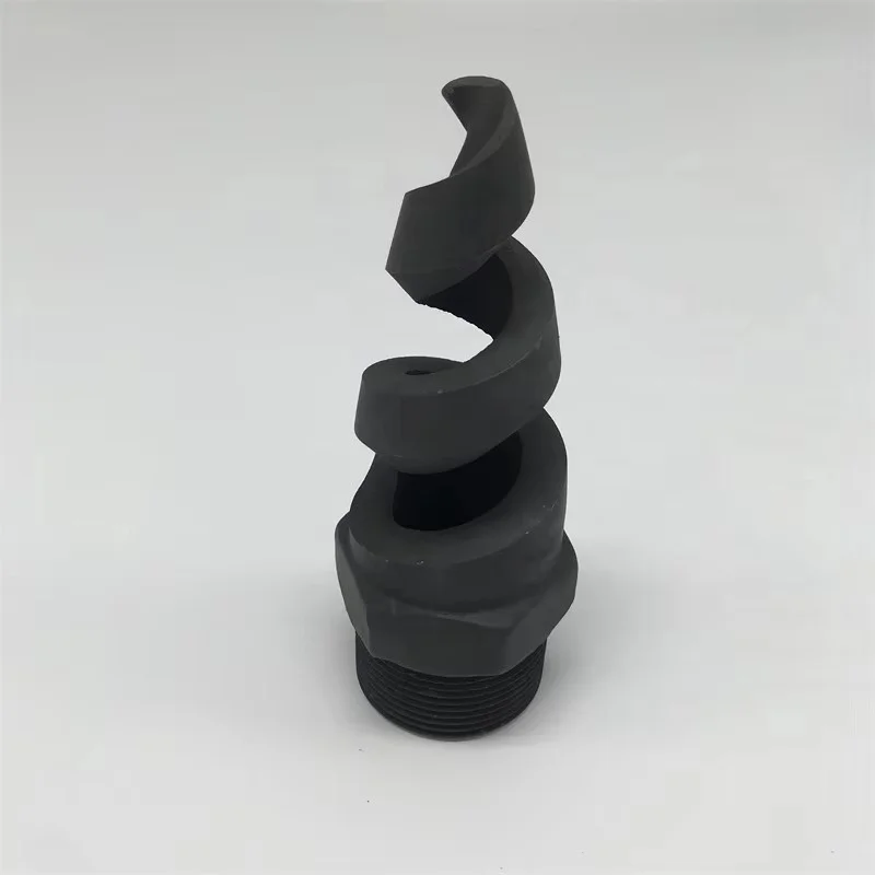 H983f1114b387486bac0f77c024ac52edl.webp Insulator Silicon Carbide Desulfurization Nozzle Black SiC Ceramic Irregular Part - Image 1