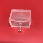Two Sides Frosty Optical Quartz Glass Cell Cuvette Customized Silica Quartz Cuvette - Image 2