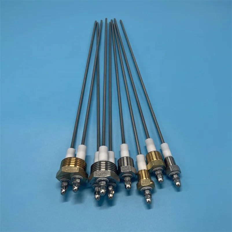 H988ed3a5a84b43479ca9566e710c2ca8B.webp Customized Alumina Ceramic Boiler Water Level Spark Plug Gas burner Ignition Electrode - Image 1