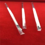 High Purity Triangle Quartz Cylindrical Shaft Fused Silica Shaft - Image 5