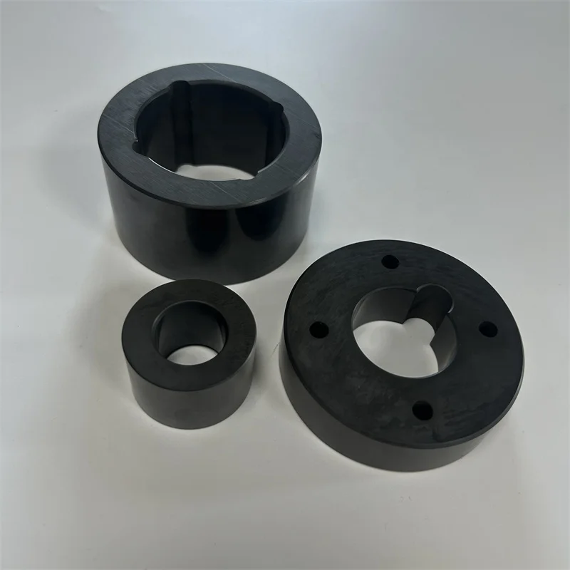 H9a9f4dbb57aa4554bacfc8d4c15a2ae11.webp Customize SIC Ceramic Insulator ring Silicon Carbide Ceramic Bearing Pump Bush - Image 1