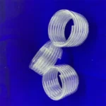 Custom Heat Resistance 99.99 SiO2 Quartz Glass Tube Oil burner Helix Cooling Pipes - Image 6