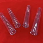 High Purity UV- Stop Fused Silica Quartz Transparent Pipe Clear Quartz Glass Tube