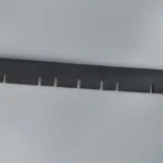 High Precision Black SIC Ceramic Sheet Strip Silicon Carbide Doctor Blade with U-shaped Notches for Flexo Printing Anilox Roll - Image 5