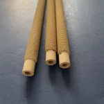 High Temperature Insulation Refractory Bushing Cordierite Ceramic Tube with Thread - Image 2