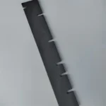 High Precision Black SIC Ceramic Sheet Strip Silicon Carbide Doctor Blade with U-shaped Notches for Flexo Printing Anilox Roll - Image 3