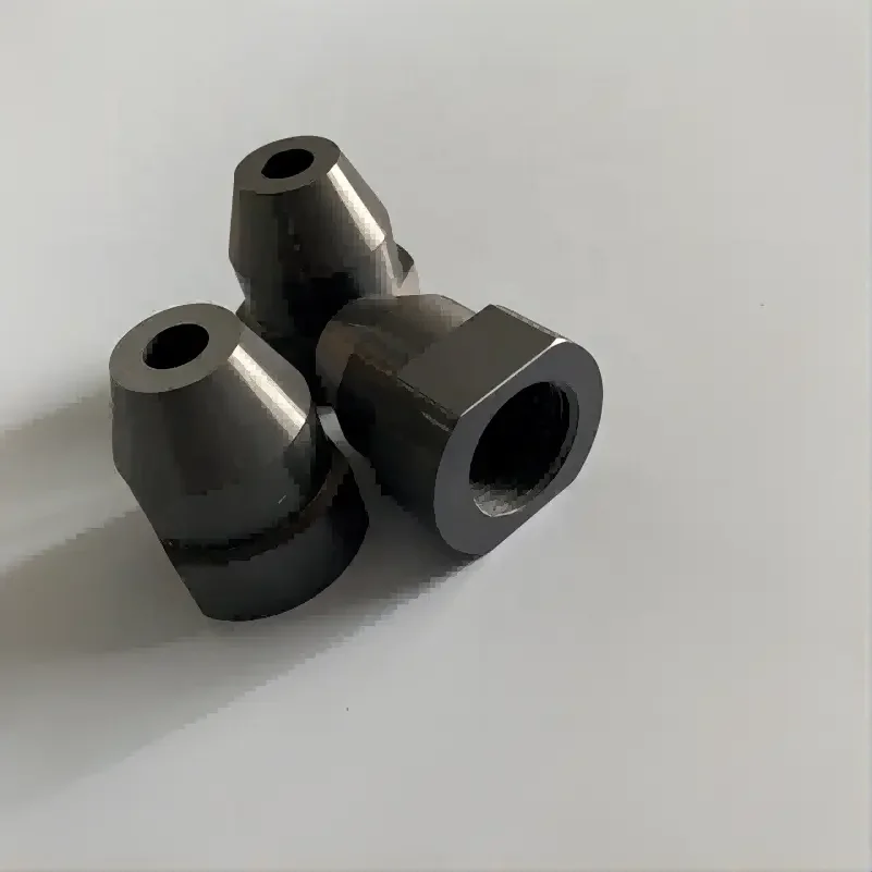 H9cfb03e2dd4f4ead949c134680b7ca4fm.webp Precision Machinable Si3n4 Silicon Nitride Ceramic Nozzles / Horn-shaped Tubes / Insulating Parts - Image 1