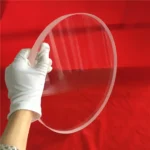 Clear UV Quartz Glass Wafer JGS1 JGS2 Fused Silica Quartz Viewing Window for Labware OEM Brand Jiangsu Origin - Image 5