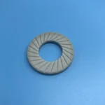 Groove Aluminum Nitride Ceramic Washer AlN Ceramic Ring for Heat Dissipation