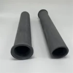 Insulator Black Silicon Carbide Tube Customized SiC Ceramic Irregular Tube