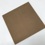 Brown Porous Ceramic Disc 40% Porosity Alumina Ceramic Plate Pore Size 15??m