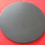 Refractory Food-grade Glazed Black Cordierite Ceramic Pizza Stone