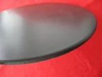 Refractory Food-grade Glazed Black Cordierite Ceramic Pizza Stone - Image 5