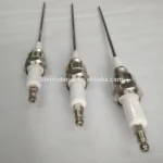 In Stock Length 222mm Al2o3  Alumina Ceramic Gas burner Electrode Rod - Image 2