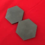 Customized Hexagon Across Side 30 40mm Boron Carbide Ceramic Plate