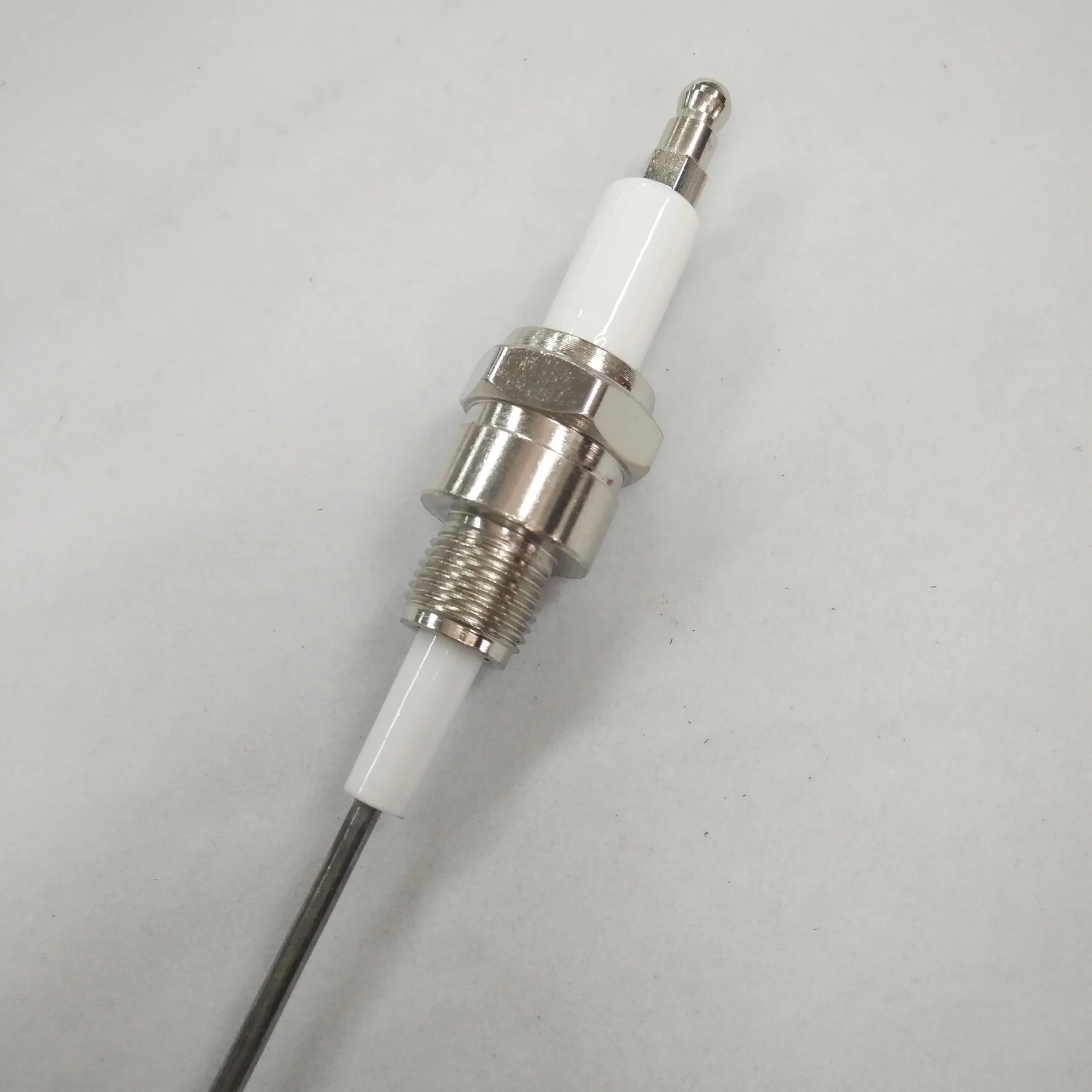 HTB1aAXeOa6qK1RjSZFmq6x0PFXaQ.webp In Stock Length 222mm Al2o3 Alumina Ceramic Gas burner Electrode Rod - Image 1