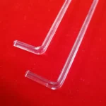 High Purity Precision Polished Quartz Bar L Shape Fused Silica Rod - Image 5