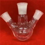 High Purity Heat Resistance Lab Glassware Transparent Quartz Glass Chemistry Round Bottom Flask 3 Necks 250ml - Image 2