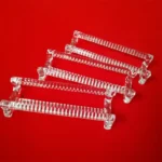 Transparent Quartz Wafer Carrier Quartz Boat  for Diffusion Quartz Glass Crucible Fit in  Tube Furnace - Image 2