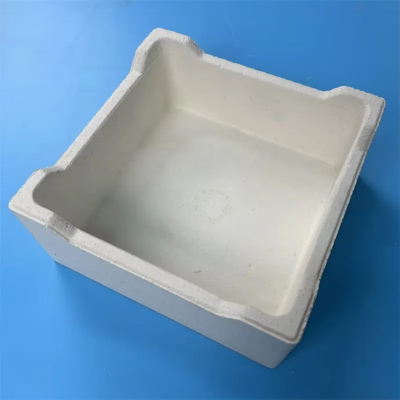 Ha2595ee35b0b49d6ab9c828b0a65621aE.webp Lithium Crucible Corundum Industrial Ceramic Melting Tray Sagger Cordierite Mullite Refractory Ceramic Battery Ternary Materials - Image 1