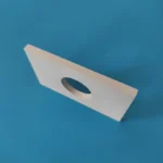 High Temperature Resistant Boron Nitride Ceramic Plate with a Central Hole - Image 4