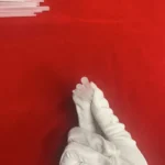 Milky White Fused Silica Quartz Glass Stirring Rod - Image 2