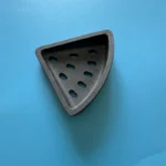 Wear Resistant Silicon Carbide (SiC) Ceramic Liner Triangle Silicon Carbide Casting Part with Holes for Industrial Equipment - Image 6
