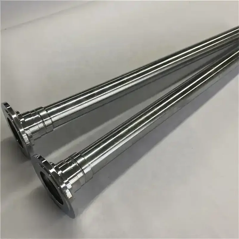 Ha6ae9197eb9943dab690e461d412cc60j.webp High Heat Resistance B4C Tube Boron Carbide Ceramic Nozzle With Metal Sleeve - Image 1