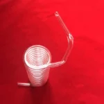 Customize clear  quartz coil tube heat resistance transparent quartz tube - Image 3