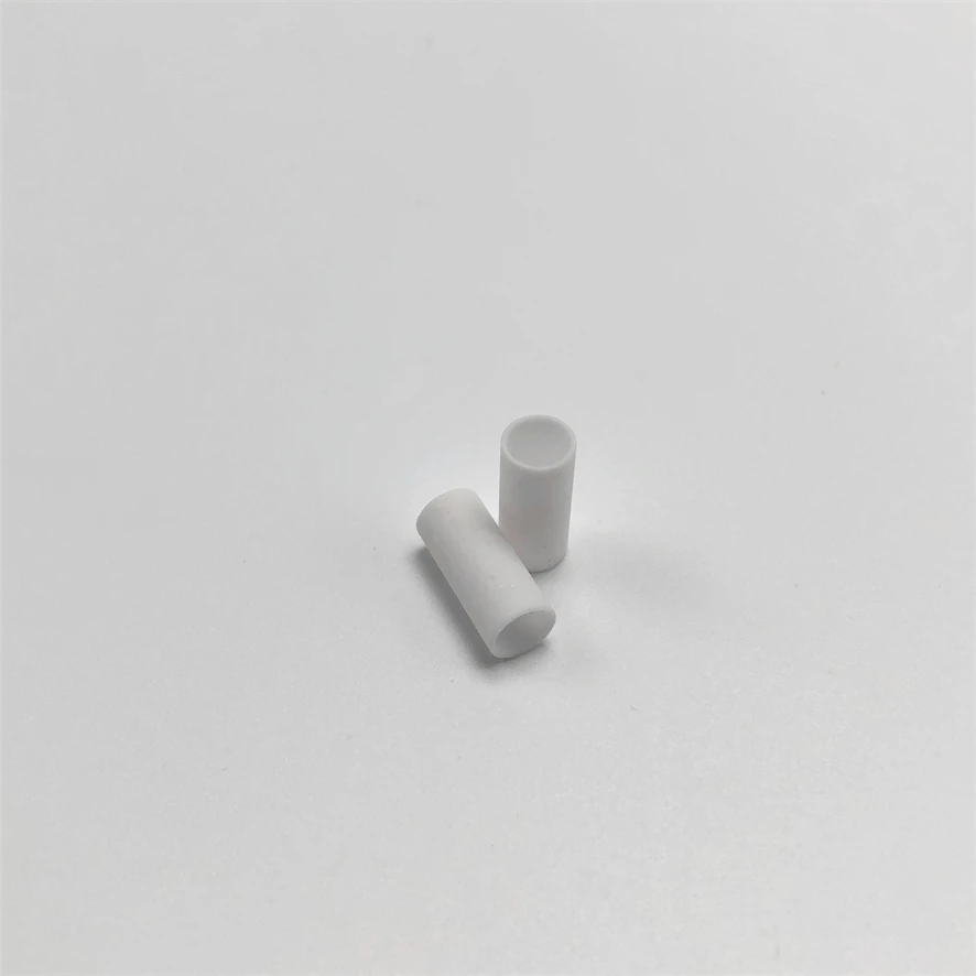 Ha779f01537ad4fd0ba4e9258dc52f5f6E.webp Tight Tolerance High Thermal Conductivity Beryllium Oxide Ceramic Small Pot Beryllia BeO Ceramic Crucibles - Image 1