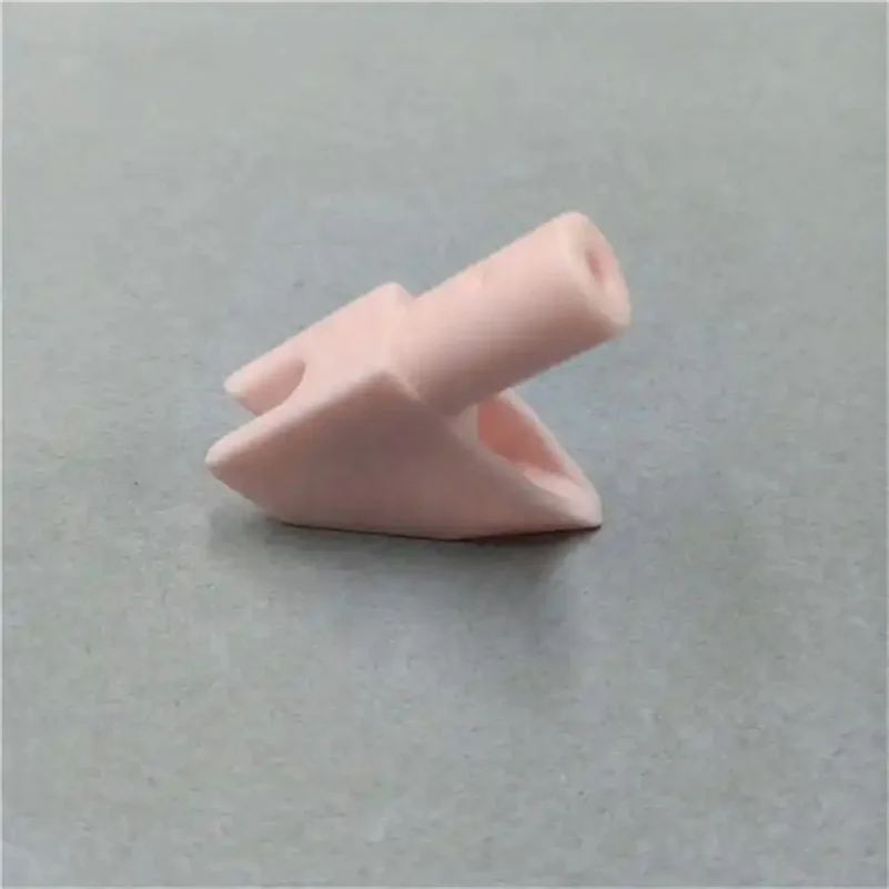 Ha7b2476cc0924dcca775a955159816daz.webp Customized Textile Machine 99% Pink Alumina Ceramic Oil Nozzle for Yarn Guide - Image 1