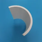 High Purity Boron Nitride (BN) Ceramic Arc Segment / Half Cylinder Liner for High Temperature Furnace