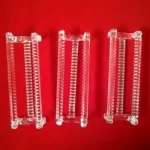 Laboratory Glassware Furnace Semicircular Transparent Fused Quartz Quartz Glass Boat - Image 4