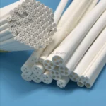 4 holes 5 holes Industrial Magnesium Oxide Tube High Temperature Resistant MGO Insulating Ceramic Pipe - Image 6
