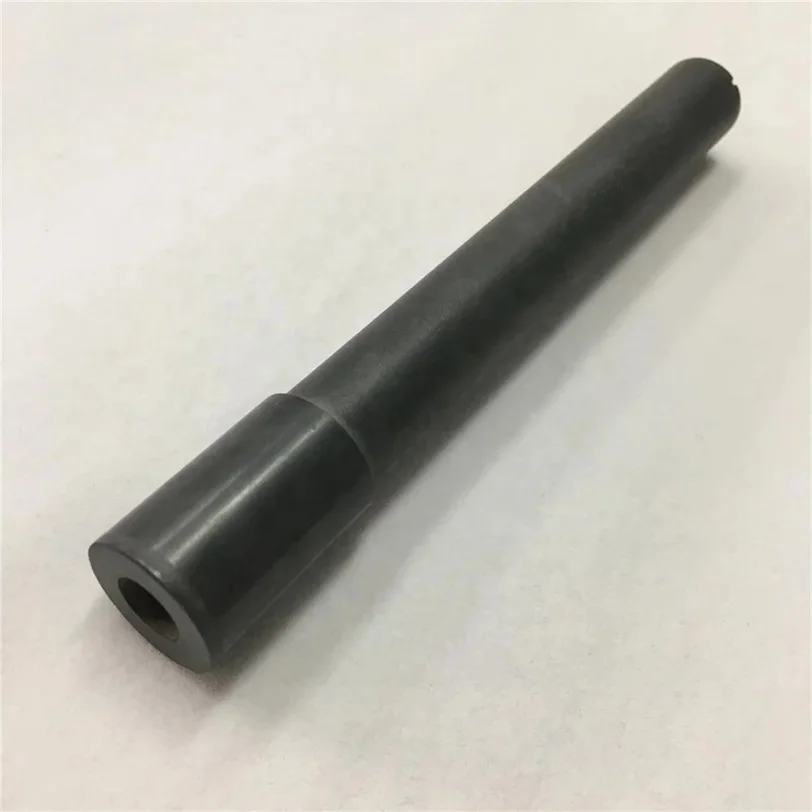 Ha9c7f8cbd2b0404182cf7a47ae248ca8C.webp Stepped Silicon Carbide Ceramic Roller Sic Ceramic Shaft Tube for Industrial Furnace - Image 1