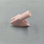 Wear Resistant pink Textile Ceramic Oil Nozzle Alumina Ceramic Wire Guide