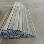 High Temperature Resistant Reaction Sintered Silicon Carbide square Tube Pipes Cross Beam Tubes - Image 2