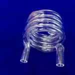 Clear Quartz Glass Helical Tube Used in Muffle Furnace - Image 4