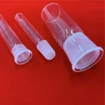 High purity clear silica quartz joint for conection - Image 6