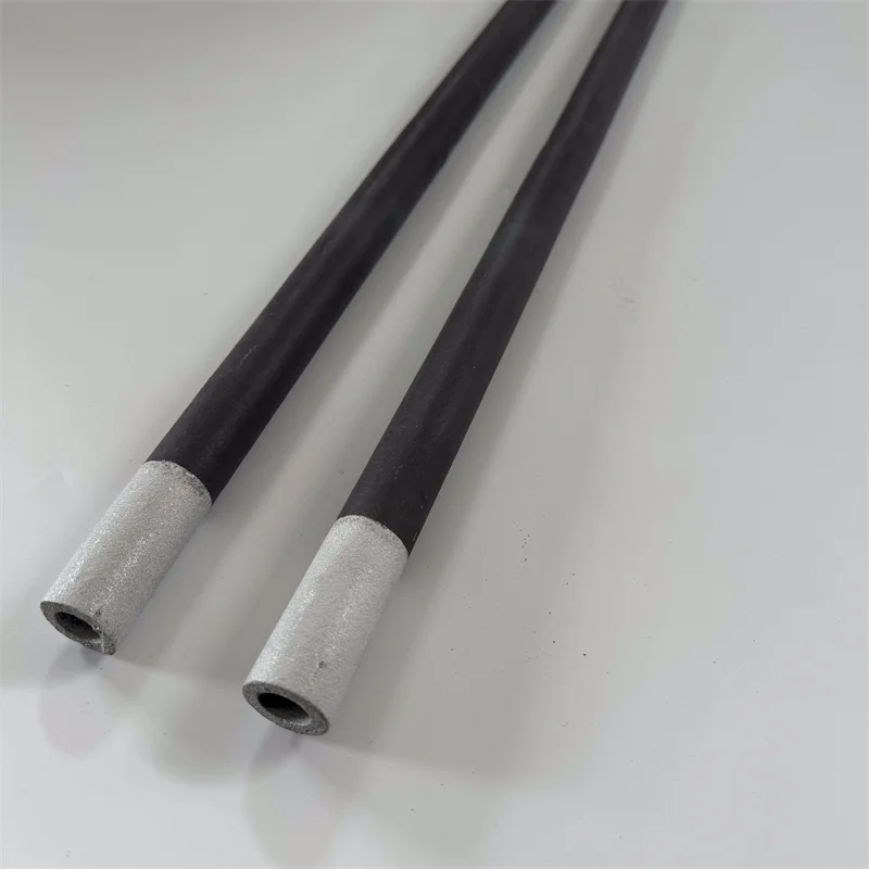 Hae3d509d780743aeafe485dda10d9e0au.webp Silicon Carbide Heating Rod Sic Heater Furnace Element 1400C Industrial Ceramic Ceramic Plates Bending Cutting - Image 1