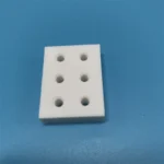 Insulating Machinable Glass Ceramic 6 Holes Plate for Laboratory & Mechanical Systems - Image 6