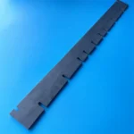 Insulator Silicon Carbide Irregular Sheet Reaction Sintered Black SiC Ceramic Plate - Image 2