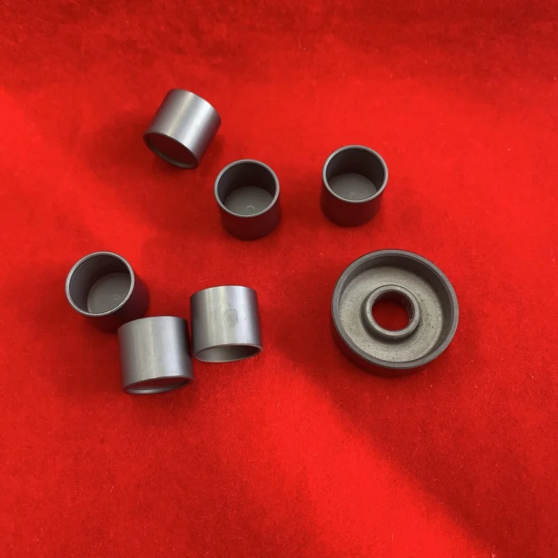 Hafd34454180e46e9be536e105e15510fm.webp High Heat Exchange Dry Herb Vaporizer SSiC Ceramic Heating Crucible Silicon Carbide Oil Heater Cup - Image 1